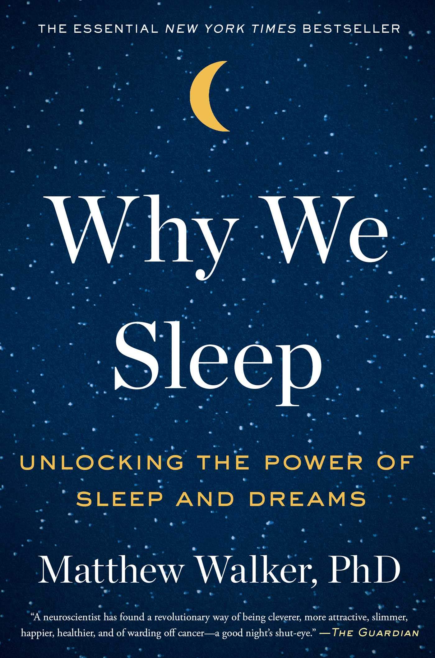 Why we sleep cover