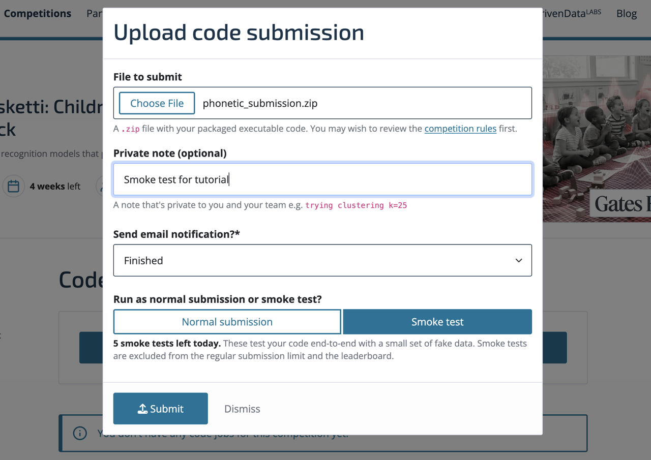 Smoke Test Submission