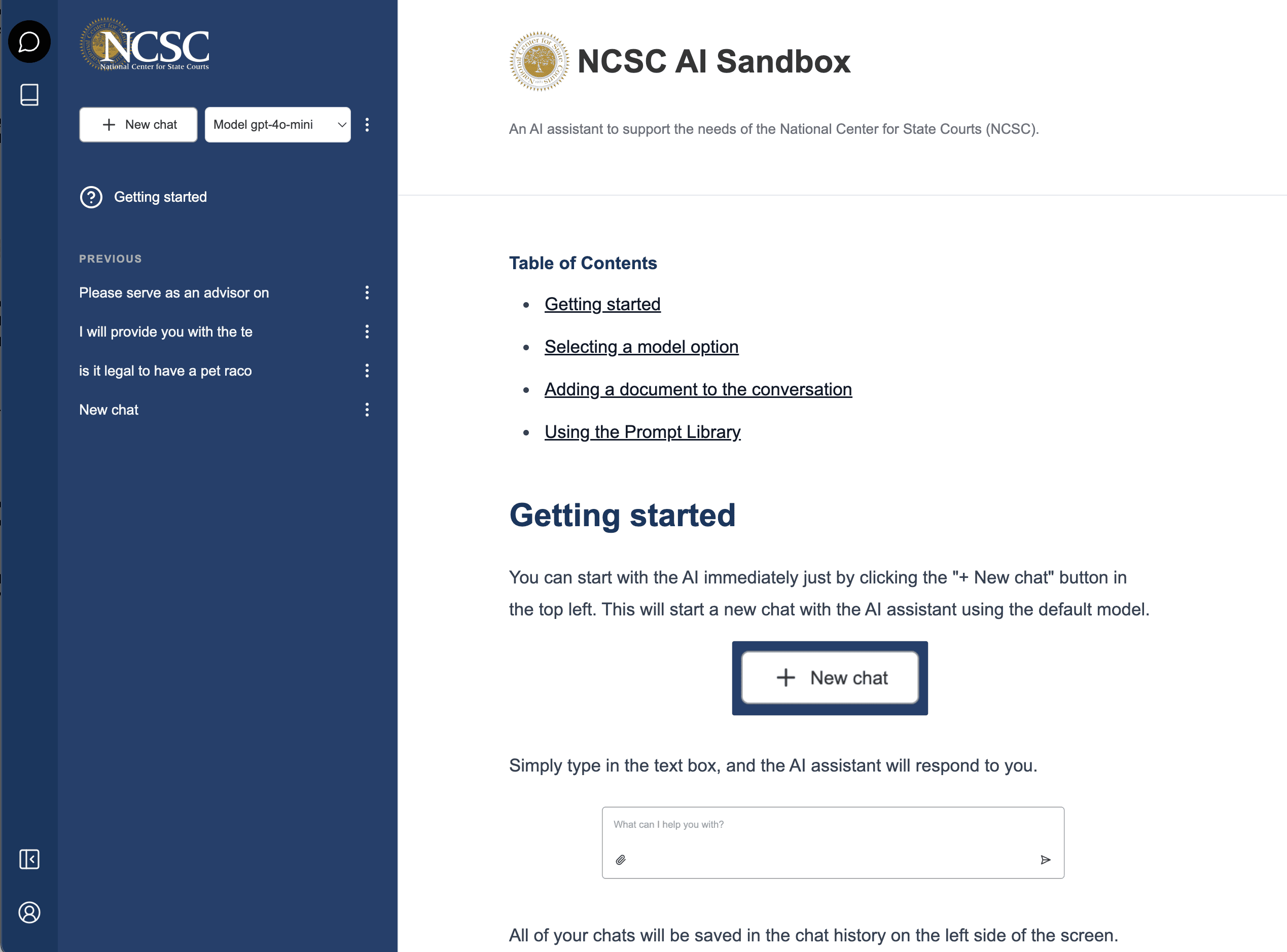 NCSC LLM sandbox